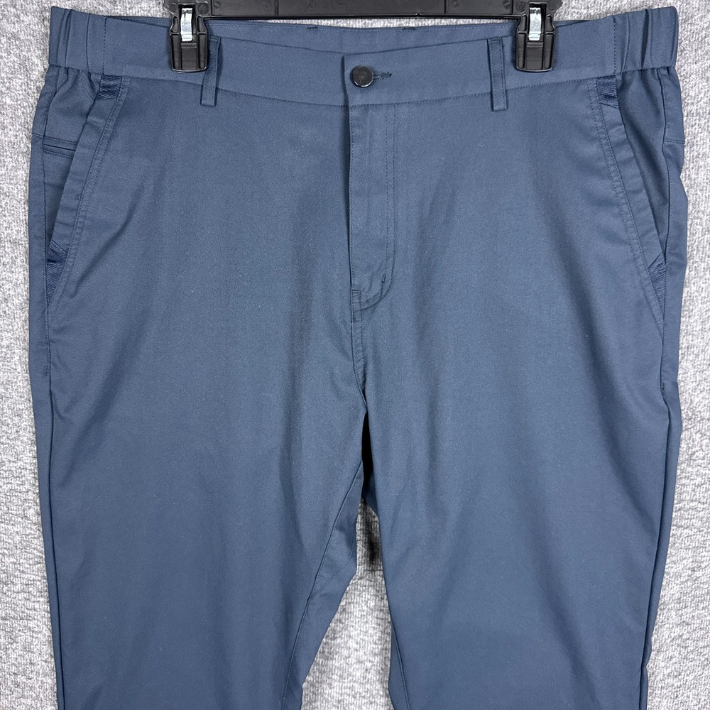 Jack‎ Archer Jetsetter Pants Mens 36x30 Deep Blue Chino Performance Golf Elastic